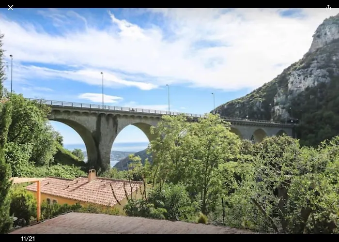 Studio Pied Village Eze - Dans Villa - Parking Gratuit