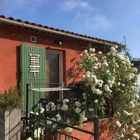 Studio Pied Village Eze - Dans Villa - Parking Gratuit Exterior photo